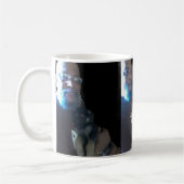 グレッグとオティス新しいドイツの羊飼い コーヒーマグカップ (左)