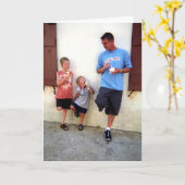 グレッグとコネヘッズ カード (黄色い花)