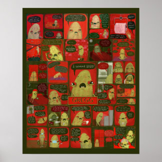 グレッグ漫画ポスターLaura Irrgang I 生き延び 2020 年 ポスター