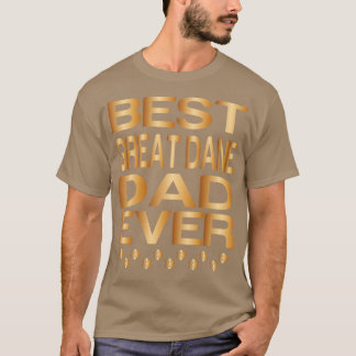 グレッ最高のドーンパパエバ最高のドッグパパエバーゴールデン Tシャツ