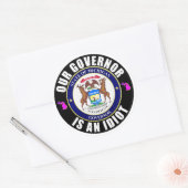 グレトゲン・ホイットマーは馬鹿だ ラウンドシール (封筒)