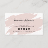 グレトゲン |赤面スマッジスモダンモールメークブランド 名刺 (正面)