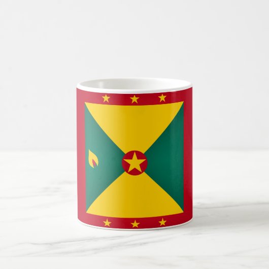 グレナカッコいいダ国旗 コーヒーマグカップ (中央)