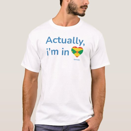 グレナダにいる Tシャツ (正面)