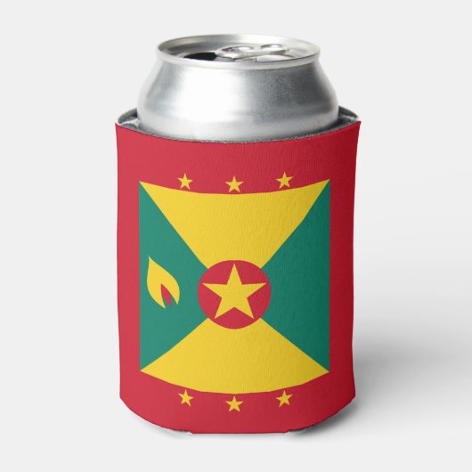グレナダの国旗 缶クーラー (缶正面)