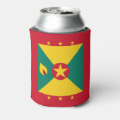 グレナダの国旗 缶クーラー (缶裏面)