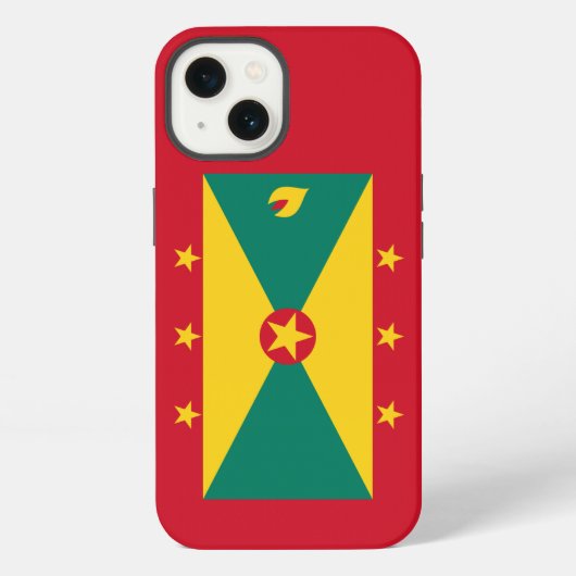 グレナダの国旗 iPhoneケース (裏面)