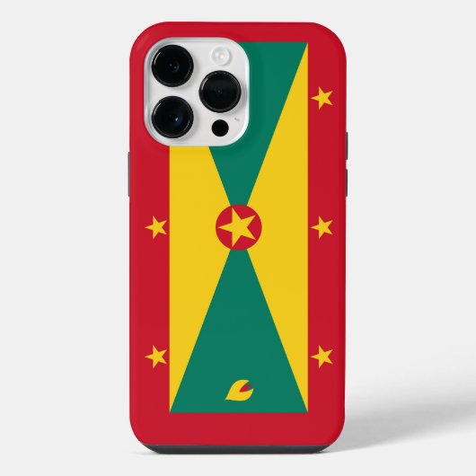 グレナダの国旗 iPhoneケース (裏面)