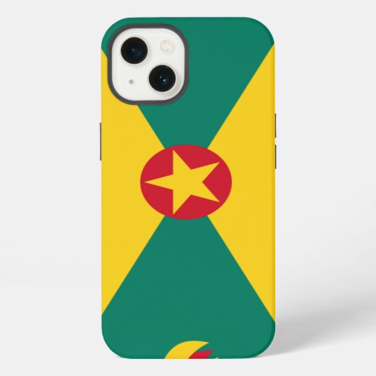グレナダの国旗 iPhoneケース (裏面)