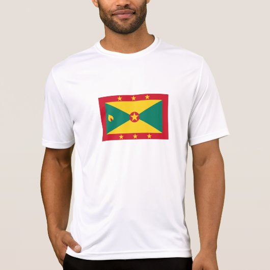 グレナダの国旗 Tシャツ (正面)
