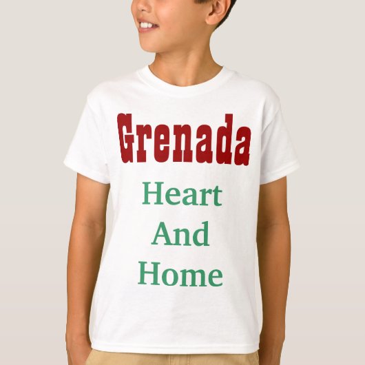 グレナダの子供Tシャツの人々 Tシャツ (正面)