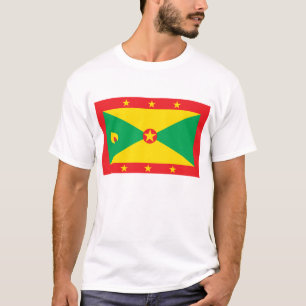 グレナダの旗のTシャツ Tシャツ