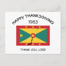 グレナダの旗 | グレナディアン1983感謝祭 ポストカード