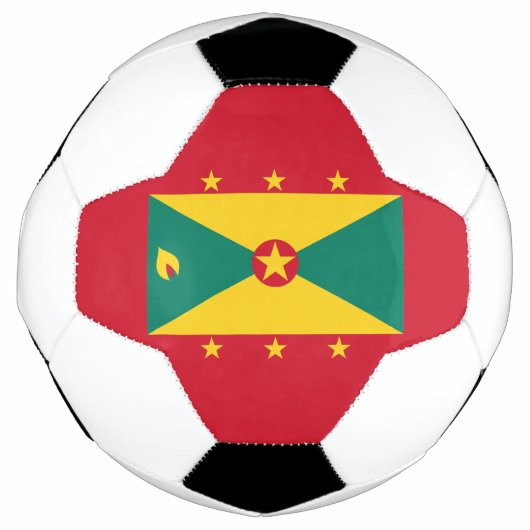 グレナダの旗 サッカーボール (正面)