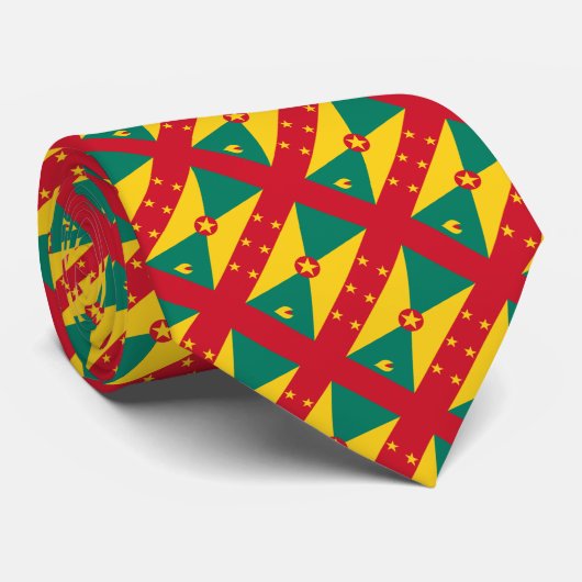 グレナダの旗 ネクタイ (ロール)