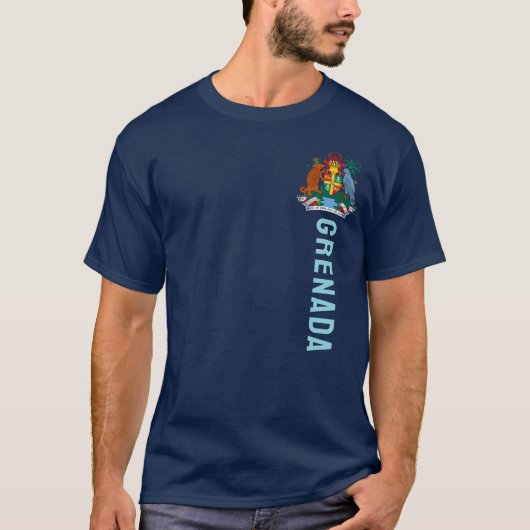 グレナダの紋章 Tシャツ (正面)