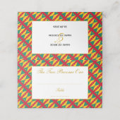 グレナダエレガント・キャラ結婚コーお祝い プレイスカード (外部開封)