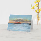 グレナダサンセットホリデーカード カード (黄色い花)