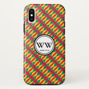 グレナダスタイリッシュキャリアコーモノグラム豊かな生活 iPhone XSケース