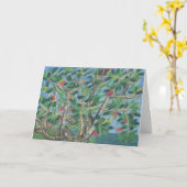 グレナダホリデーカード カード (黄色い花)