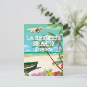 グレナダラサジェス旅行ポスター ポストカード (スタンド正面)