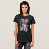 グレナダヴィンテージ花フローラ Tシャツ (正面フル)
