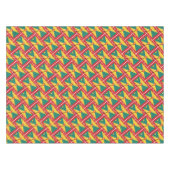 グレナダ国旗の国スタイリッシュ際地図 テーブルクロス (正面(横))