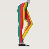 グレナダ国旗の縦ストライプの色 レギンス (右)