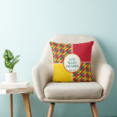 グレナダ国旗カスタムの神が愛国心を祝福 クッション (椅子)