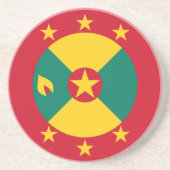 グレナダ国旗 コースター (正面)