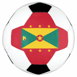 グレナダ国旗 サッカーボール