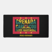 グレナダ国旗 デスクマット (正面)