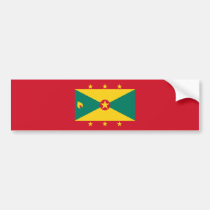 グレナダ国旗 バンパーステッカー