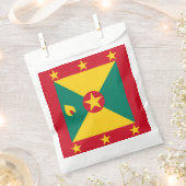 グレナダ国旗 フェイバーバッグ (クリップ留めされた状態)