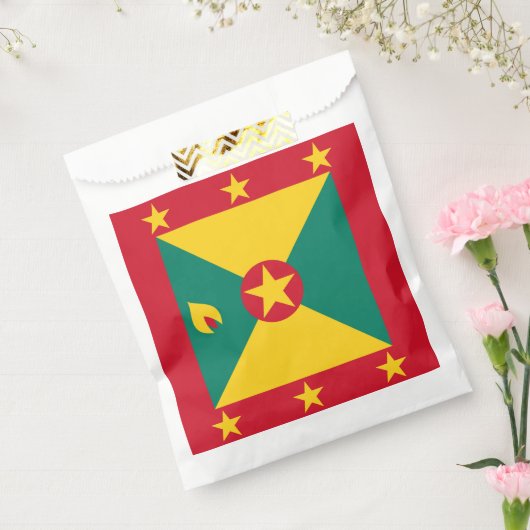 グレナダ国旗 フェイバーバッグ (封をした状態)