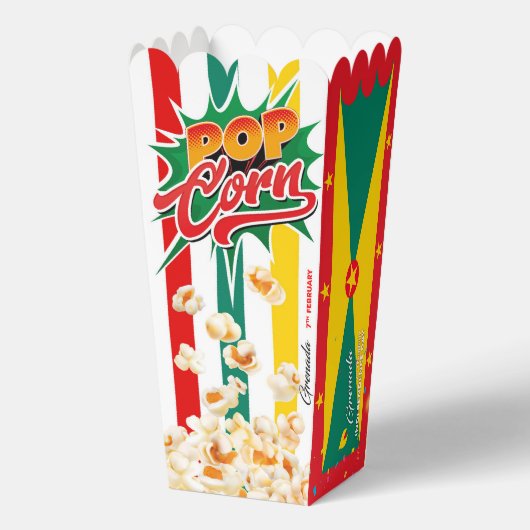 グレナダ国旗 フェイバーボックス (裏面)