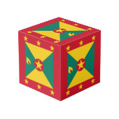 グレナダ国旗 フォトキューブ (裏面アングル)