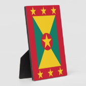 グレナダ国旗 フォトプラーク (側面)