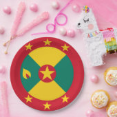 グレナダ国旗 ペーパープレート (パーティー)