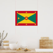 グレナダ国旗 ポスター (キッチン)