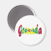 グレナダ国旗 マグネット (正面/裏面)