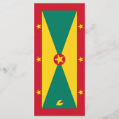 グレナダ国旗 メニュー (裏面)