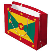グレナダ国旗 ラージペーパーバッグ (裏面アングル)