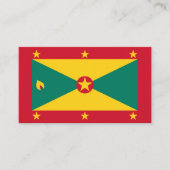 グレナダ国旗 名刺 (正面)