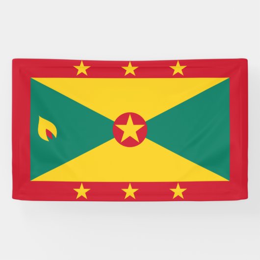 グレナダ国旗 横断幕 (横)