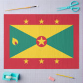 グレナダ国旗 薄葉紙 (クラフト)