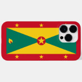 グレナダ国旗 Case-Mate iPhoneケース (裏面 (横))