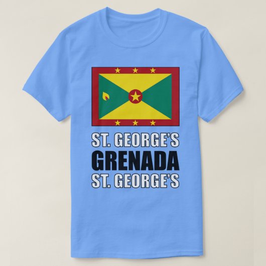 グレナダ国旗 Tシャツ (デザイン正面)
