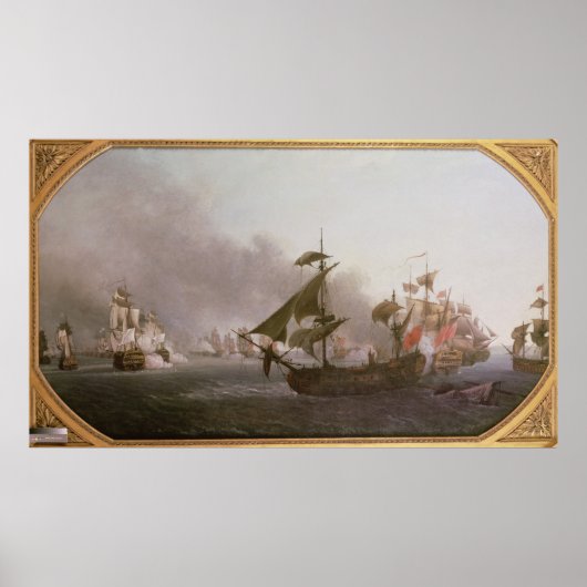 グレナダ島の海戦 ポスター (正面)