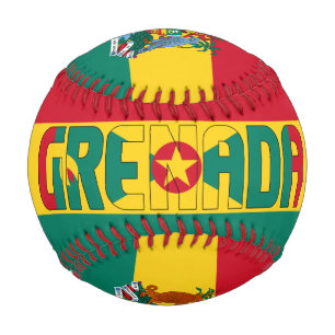 グレナダ州旗と軍備愛国者層 野球ボール